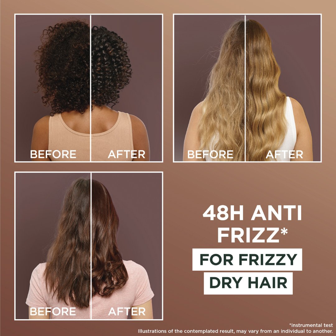 Coconut Shampoo Before & After